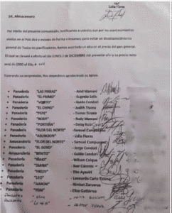 requerimiento, pan, fne, alto hospicio, acuerdo